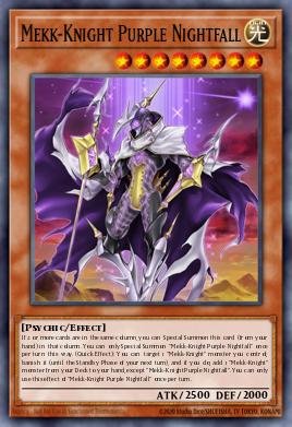 Mekk-Knight Purple Nightfall SDBT-EN017
