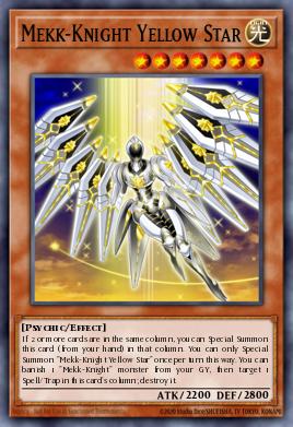 Mekk-Knight Yellow Star MAZE-EN044