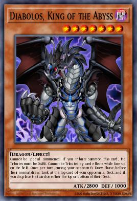 Diabolos, King of the Abyss GLD4-EN018