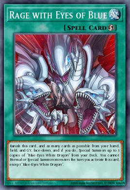 Rage with Eyes of Blue LED3-EN004
