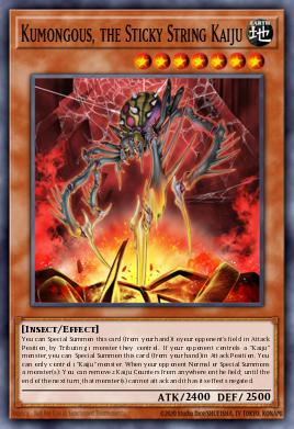 Kumongous, the Sticky String Kaiju BLC1-EN034