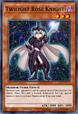 Twilight Rose Knight LED4-EN029