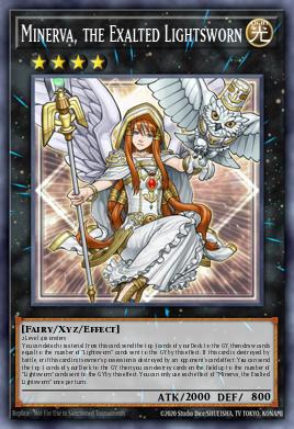 Minerva, the Exalted Lightsworn BLC1-EN013