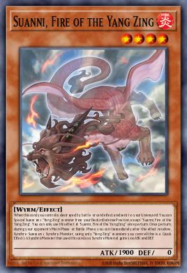 Suanni, Fire of the Yang Zing MP15-EN083