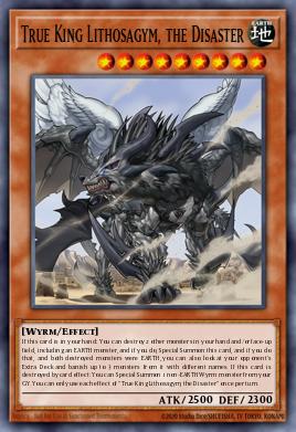 True King Lithosagym, the Disaster RATE-EN019