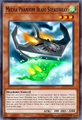Mecha Phantom Beast Stealthray MP14-EN010