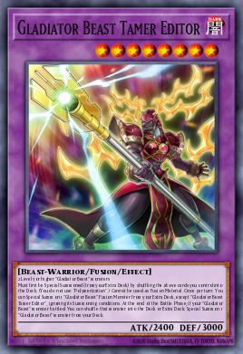 Gladiator Beast Tamer Editor MZTM-EN086