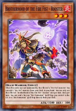 Brotherhood of the Fire Fist - Rooster MP14-EN120