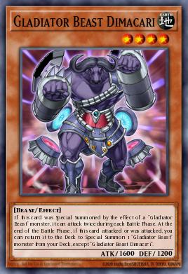 Gladiator Beast Dimacari GLAS-EN023