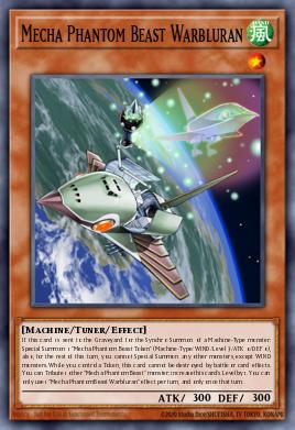Mecha Phantom Beast Warbluran MP14-EN075