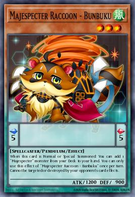 Majespecter Raccoon - Bunbuku DOCS-EN026