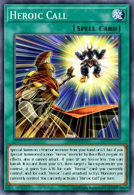 Heroic Call BLCR-EN026