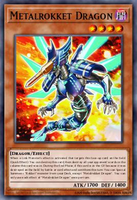 Metalrokket Dragon SDRR-EN011