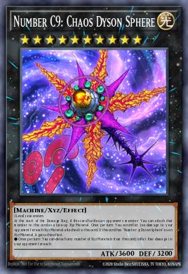 Number C9: Chaos Dyson Sphere PGLD-EN022