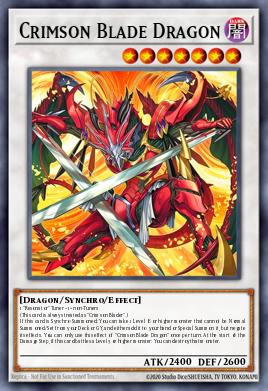 Crimson Blade Dragon BLZD-EN037