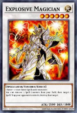 Explosive Magician OP10-PT017