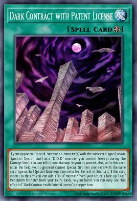 Dark Contract with Patent License BACH-EN056