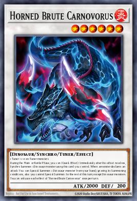 Horned Brute Carnovorus DOOD-EN098