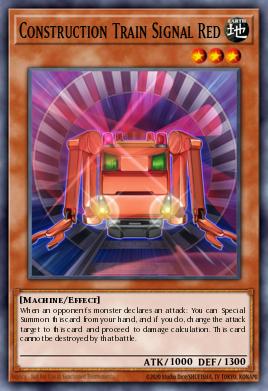 Construction Train Signal Red DLCS-EN040