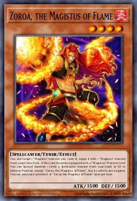 Zoroa, the Magistus of Flame GEIM-EN002