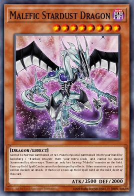 Malefic Stardust Dragon OP13-PT031