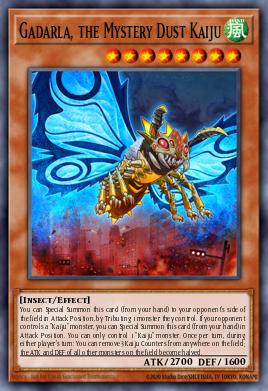 Gadarla, the Mystery Dust Kaiju BOSH-EN087