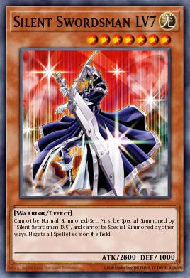 Silent Swordsman LV7 YGLD-ENC06