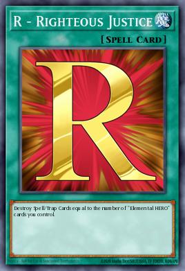 R - Righteous Justice SGX2-ENA14