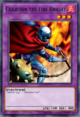 Charubin the Fire Knight LOB-015