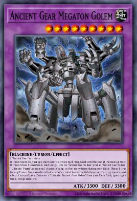 Ancient Gear Megaton Golem LDS1-EN088