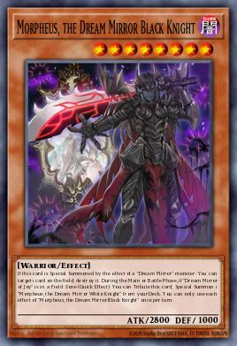 Morpheus, the Dream Mirror Black Knight RIRA-EN088