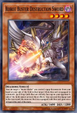 Robot Buster Destruction Sword BOSH-EN022