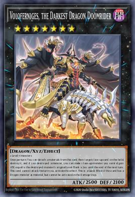 Voloferniges, the Darkest Dragon Doomrider DAMA-EN045