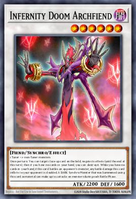 Infernity Doom Archfiend PHRA-EN037