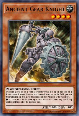 Ancient Gear Knight SR03-EN009