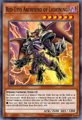 Red-Eyes Archfiend of Lightning LDK2-ENJ03