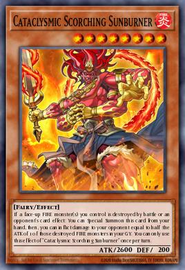 Cataclysmic Scorching Sunburner SAST-EN028