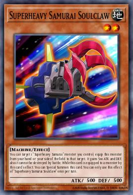 Superheavy Samurai Soulclaw DOCS-EN008