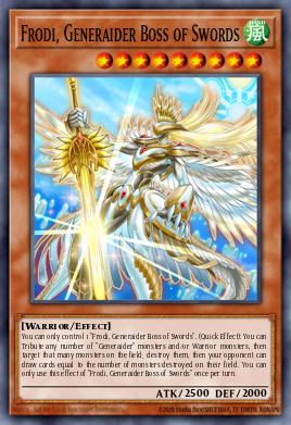 Frodi, Generaider Boss of Swords MYFI-EN028