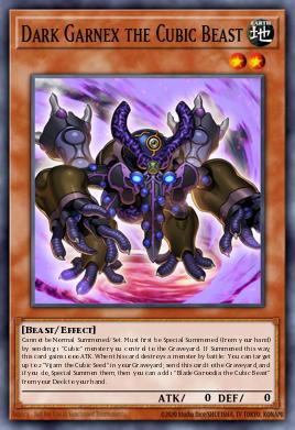 Dark Garnex the Cubic Beast MVP1-ENG33
