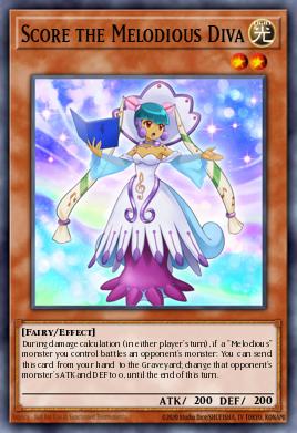 Score the Melodious Diva BOSH-EN013