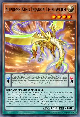 Supreme King Dragon Lightwurm AGOV-EN002