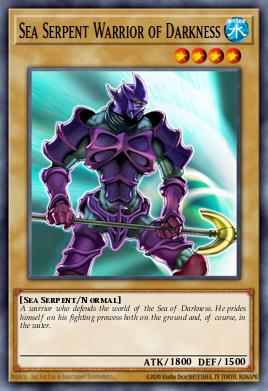 Sea Serpent Warrior of Darkness DR2-EN060