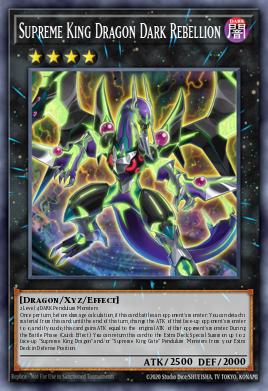 Supreme King Dragon Dark Rebellion COTD-EN041