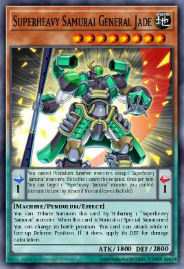 Superheavy Samurai General Jade BOSH-EN010
