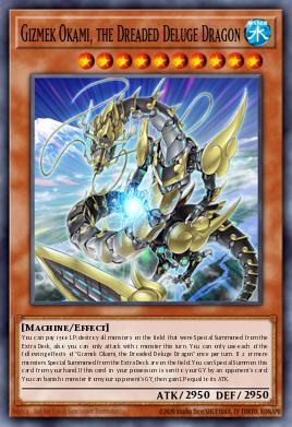 Gizmek Okami, the Dreaded Deluge Dragon ROTD-EN032