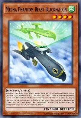 Mecha Phantom Beast Blackfalcon MP14-EN009