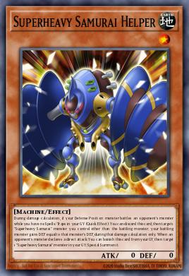 Superheavy Samurai Helper BLLR-EN009