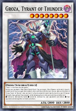Groza, Tyrant of Thunder BACH-EN097