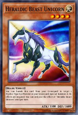 Heraldic Beast Unicorn CBLZ-EN016